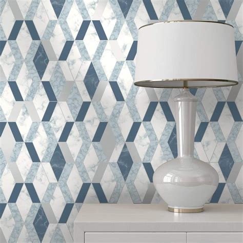 Wallpaper Rolls And Sheets Muriva Triangle Pattern Wallpaper Geometric 3d
