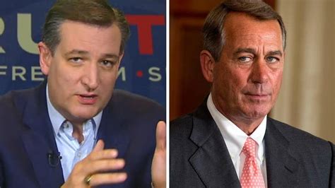 Cruz Claims He Doesnt Know Boehner But Was His Lawyer Fox News