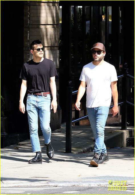 Rami Malek And Twin Brother Sami Take A Stroll After Having Lunch In Nyc