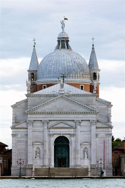 Iglesia Del Redentor Más Santo De Venecia Italia Imagen De Archivo