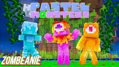 Pastel Monsters By Zombeanie Minecraft Skin Pack Minecraft