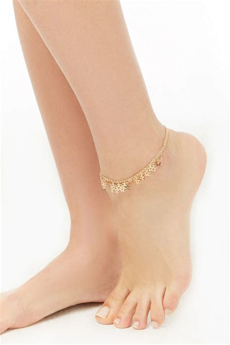 Cutout Star Charm Anklet Set Anklets Anklet Women Anklets