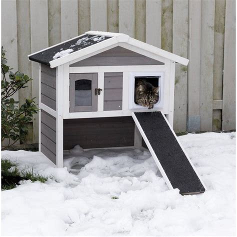 Outdoor Cat Shelter For Winter For Multiple Cats 30 H X 215 W X 29