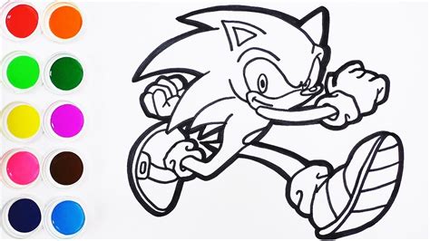 Sonic Para Colorear 19 Dibujos De Sonic Para Colorear