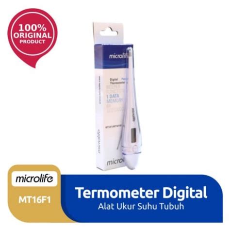 Jual Termometer Digital Mt16f1 Microlife Original Garansi Seumur