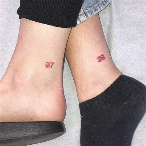 This design features the word sisters and it is tattooed on their arms. Matching sister tattoos 🌹🍓🍒 ️ - Matching sister tattoos 🌹🍓 ...