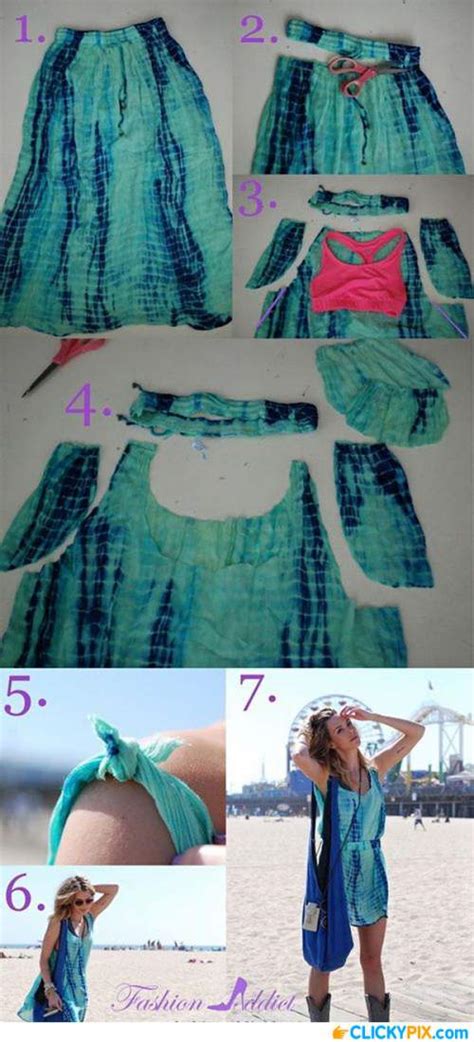 Synthetic fabrics tend to be easy to look after. 16 DIY Clothing Refashion Ideas You'll Love - Fashion Daily