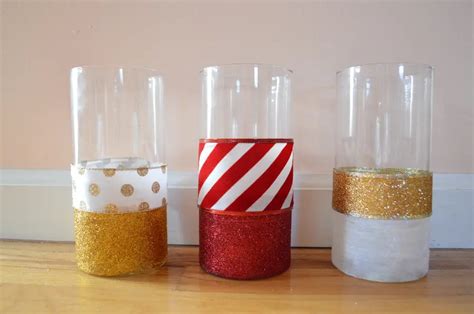 Make The Holidays Sparkle With Diy Glitter Vases Petal Talk