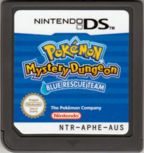 Pokémon Mystery Dungeon Blue Rescue Team 2005 Nintendo Ds Box Cover Art Mobygames