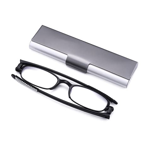 Ultra Light 90 Degree Rotation Folding Men Women Slim Frame Foldable Reading Glasses China