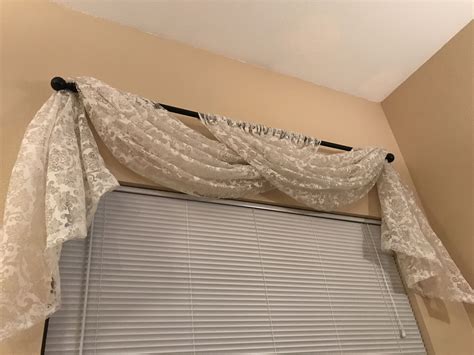 Great Idea For A Unique Way To Hang Long Curtains Floralcurtains
