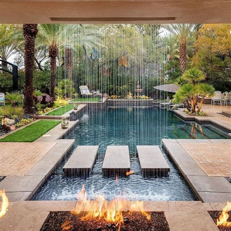 17 Aesthetic Backyard With Pool Inspirations Dhomish