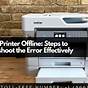 Brother Printer See Troubleshooting User Guide
