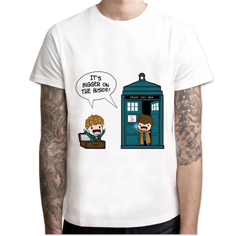 Doctor Who T Shirt Men T Shirt Fashion T Shirt O Neck White Tshirts For
