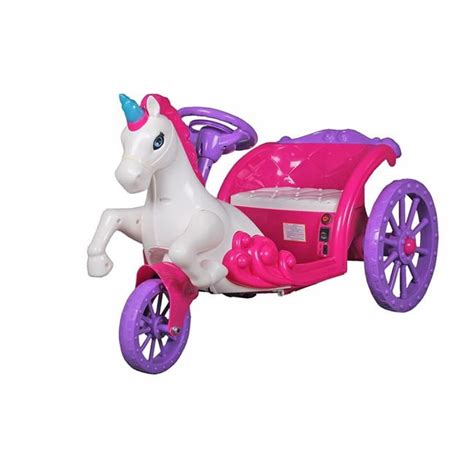 Best Ride On Cars 6 V Unicorn Carriage Ride On