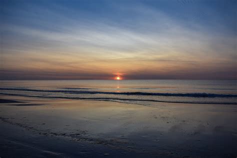 Sunset North Sea Beach Evening Free Photo On Pixabay Pixabay