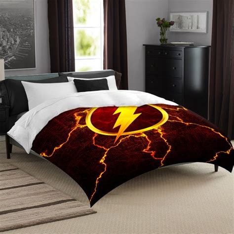 The Flash Bedding Superhero Duvet Cover The Flash By Designyland