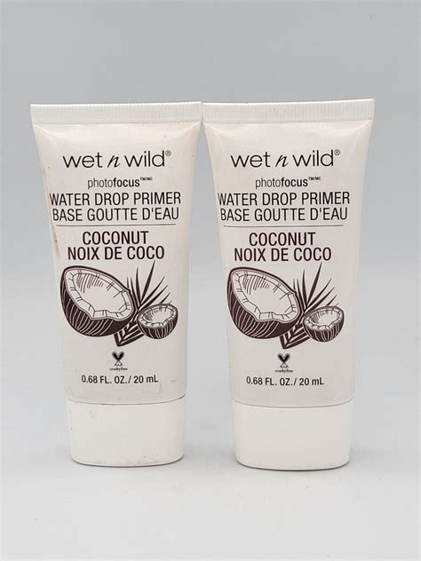 Wet N Wild Photo Focus Water Drop Primer A Coconut Dreamin Lot Of Sealed EBay