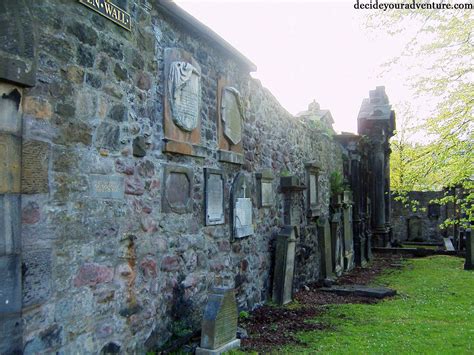 Visiting The Historic Cemetery At The Greyfriars Kirkyard In Edinburgh