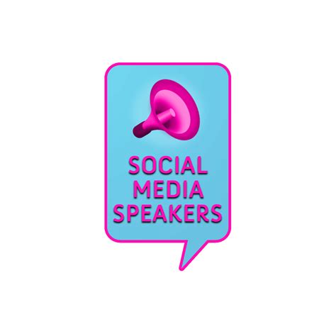 Logo Needed For Social Media Speakers