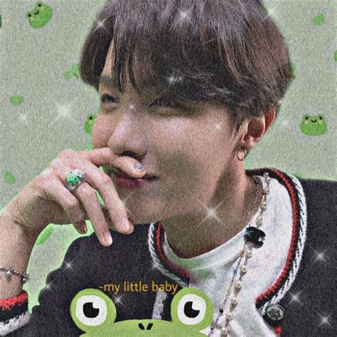 My Little Baby Green Aesthetic Jhope