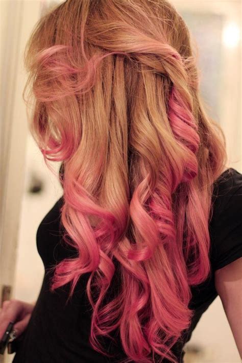 Pink Ombre Cool Hair Color Pinterest Beauty Tips