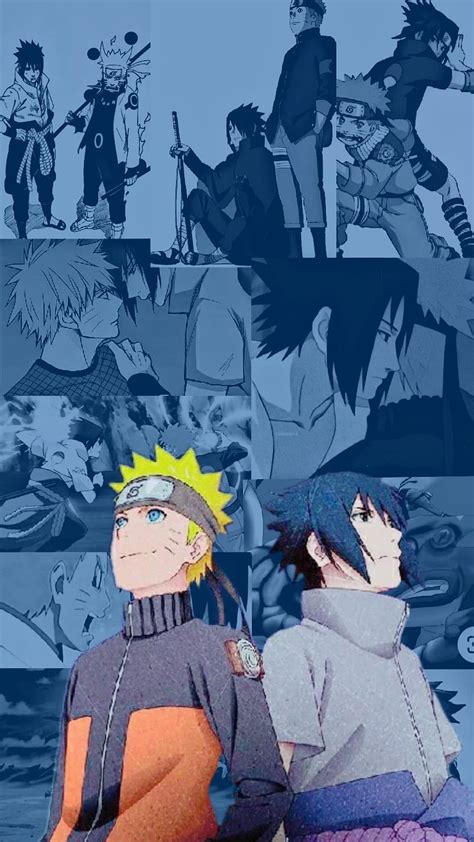 Naruto And Sasuke Anime Duo Hd Phone Wallpaper Pxfuel