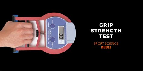 Grip Strength Test How To And Normative Values Sport Science Insider