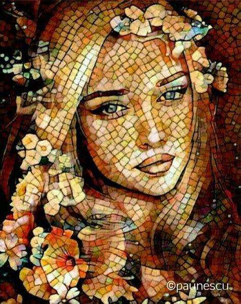 pin by angie haber on magnificent mosiacs mosaic portrait mosaic tile art mosaic art