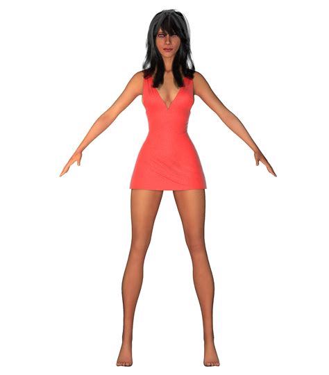 Woman 3d Model 60 Max 3ds Fbx Obj Unknown Free3d