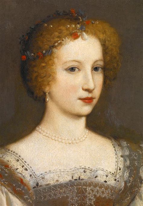 Portrait Of Maria Von Kleve 16th Century Beauty Paintings Female