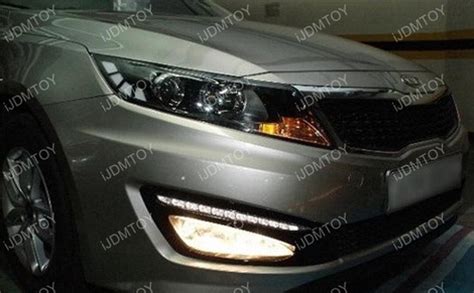 How To Install Kia Optima Kspeed Direct Fit Led Daytime Running Lamps