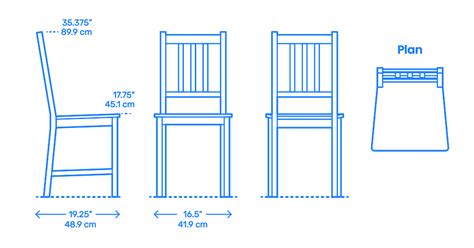 Prouvé Standard Chair Dimensions And Drawings Dimensionsguide