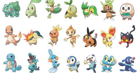 Vrutal Top 10 Pokémon Iniciales Elegidos Por La Comunidad De Vrutal