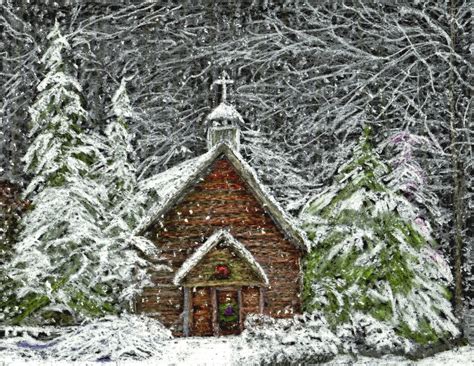 Snowy Church Snow Is Just Around The Cornerchristmas 20 Flickr