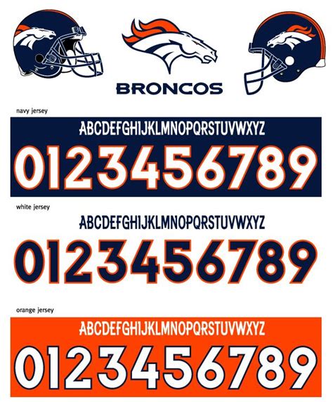 Which Team Has The Best Number Font On Their Jersey Nfl