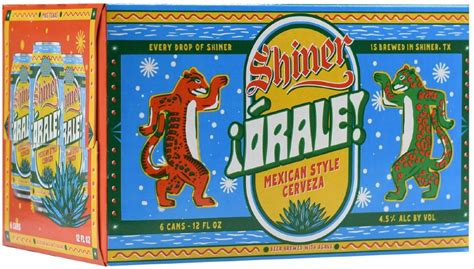 Shiner Orale Mexican Style Cerveza 6pk 12oz Can Legacy Wine And Spirits