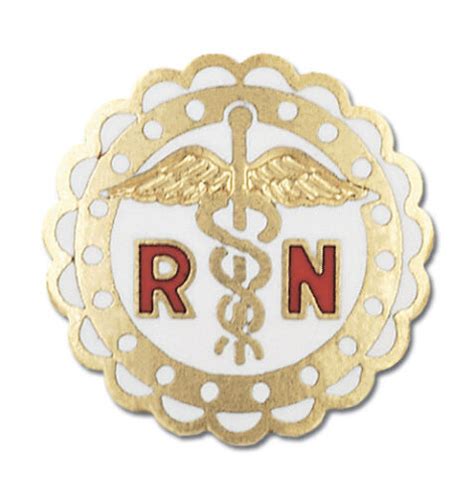 Nurses Rn Registered Nurse Emblem Pin 3 Styles Ebay