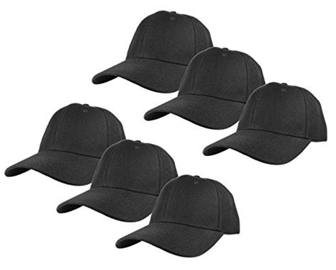 12 Pack Bulk Sale Plain Velcro Baseball Cap Adjustable Size Solid Color