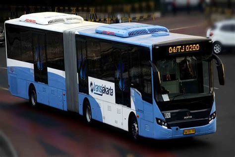 tampilan  layanan bus trans jakarta informasi seputar jakarta
