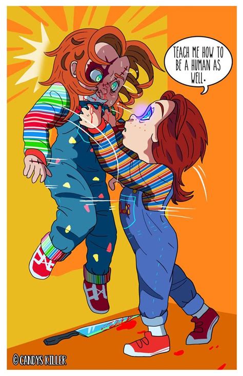 Voodoo Doesnt Work That Way By Candys Killer On Deviantart Horror Movies Funny Chucky Horror