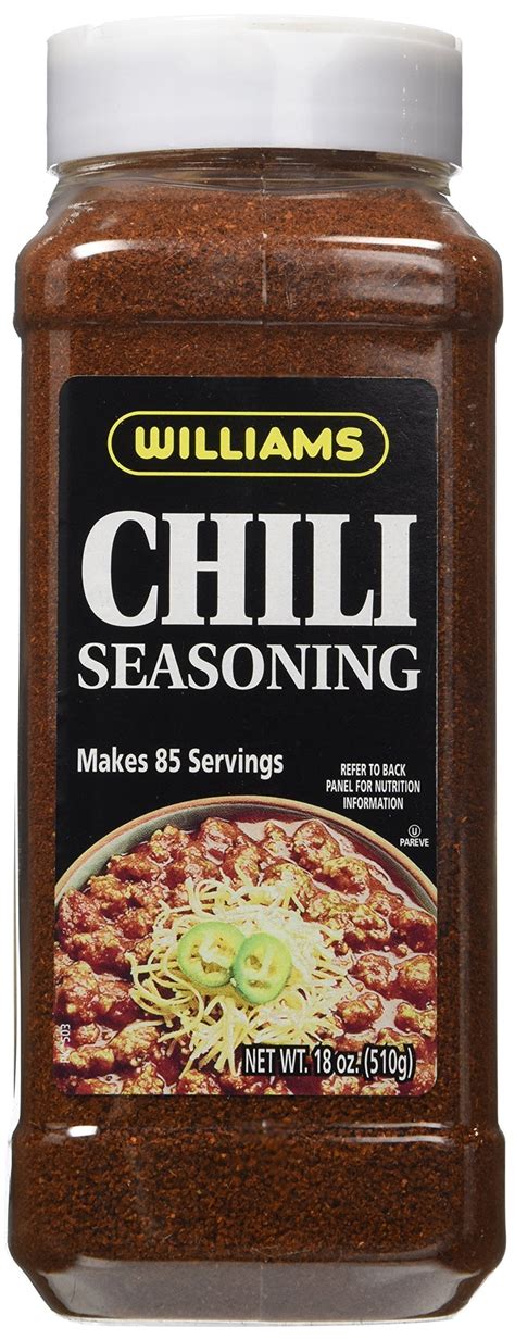 Williams Chili Seasoning Mix 18 Oz New