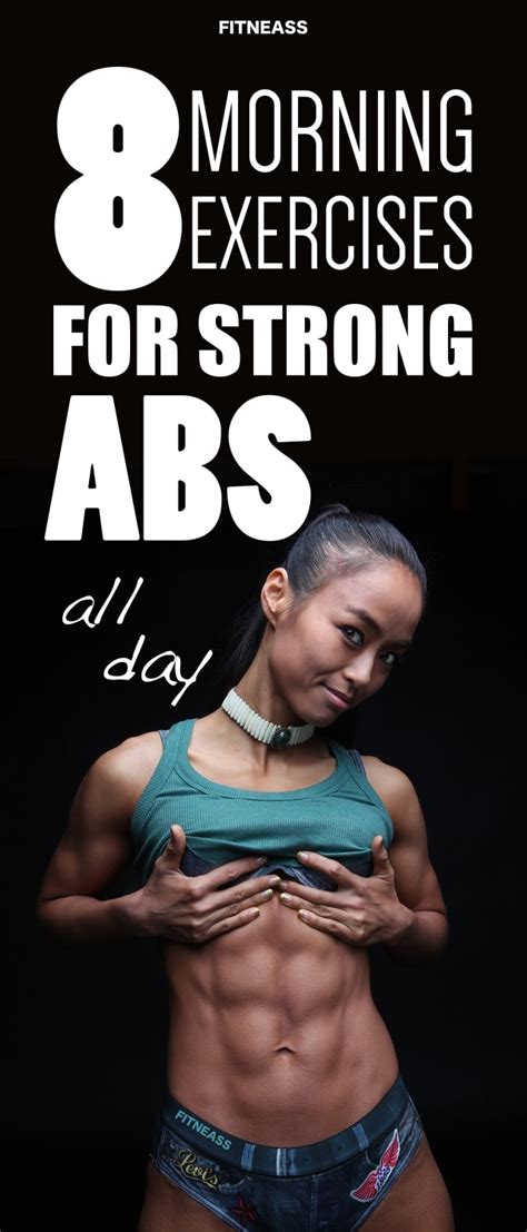 Your Morning Abs Workout For Strong Abs All Day Fitneass