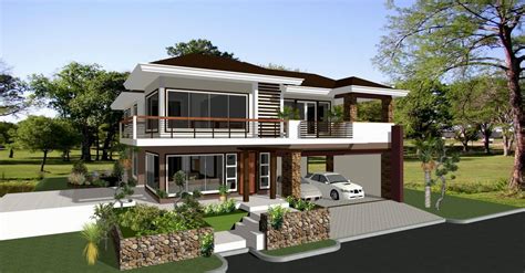 Single Story Modern House Designs And Plans Philippin