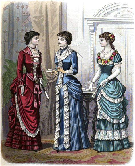 19th Century Historical Tidbits 1882 Winter Fashions