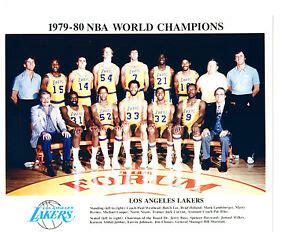 Photos from the lakers' championship win over the miami heat in game 6 of the nba finals. 1979 1980 NBA WORLD CHAMPIONS LOS ANGELES LAKERS TEAM ...