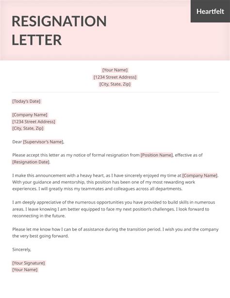Resignation Letter For Personal Reason For Your Needs Letter Templates