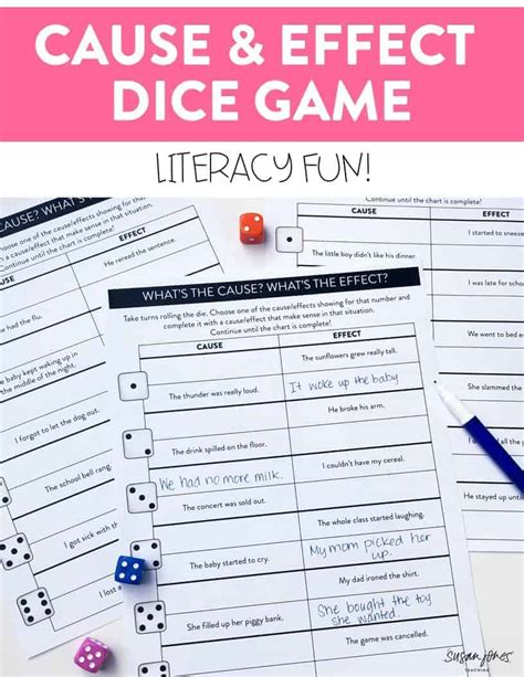 Each pair makes a large chart of causes and effects found in the story. Free Cause & Effect Activities for First and Second Grade ...