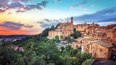 Wallpaper Forest Sunset City Cityscape Italy Architecture