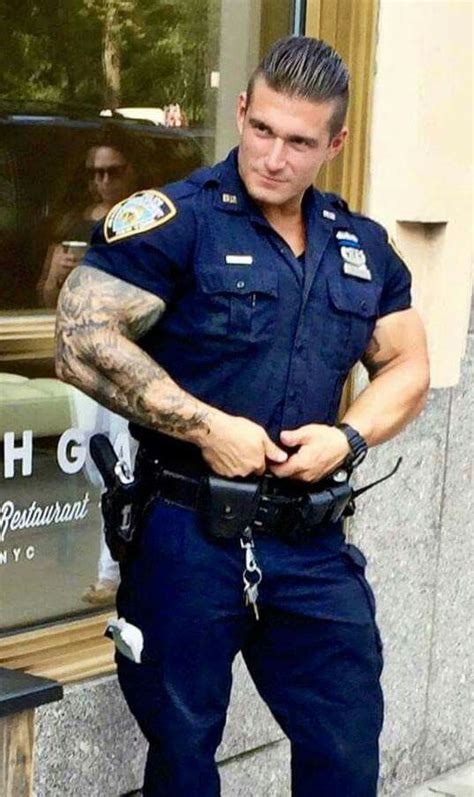 Pin By Billy Rivera On Police Men In Uniform Leather Fashion Men
